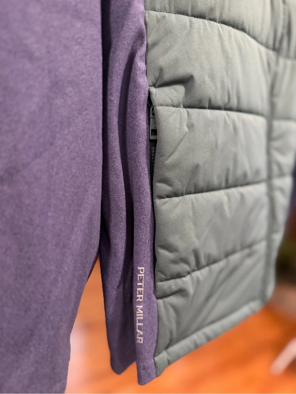NWT Peter Millar Men's Nordic Pine Merge Hybrid Fleece Jacket (Large)